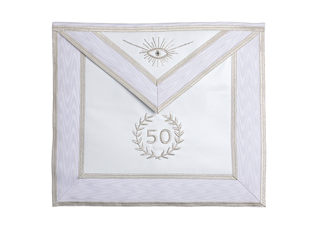 Master Mason 50th Anniversary Apron