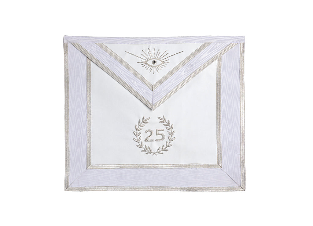 Master Mason 25th Anniversary Apron