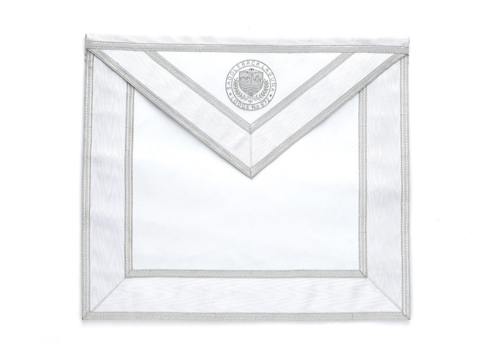 Master Mason Apron Custom Design with Logo