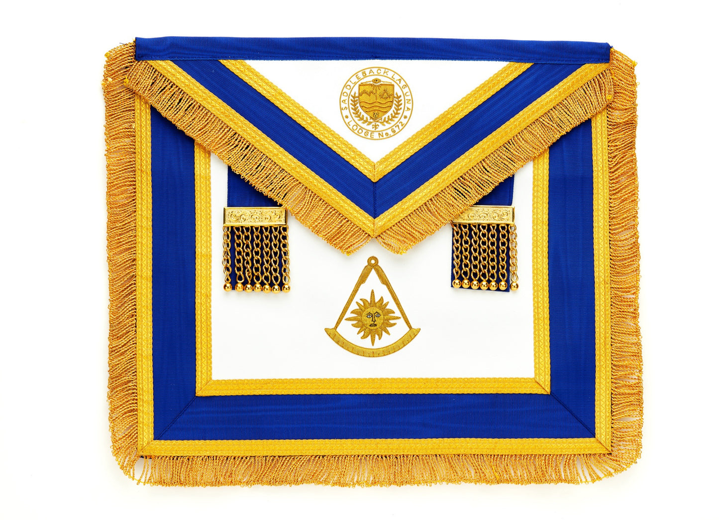 Past Master Apron Custom Design with Logo