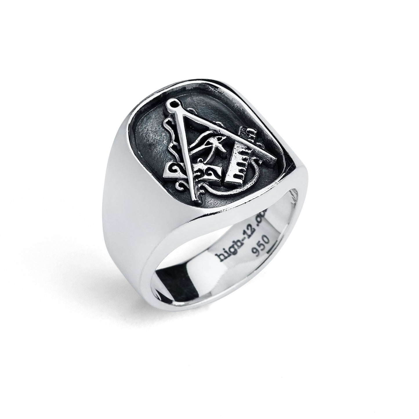 Master Mason Ring, Eye of Horus.