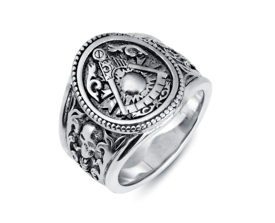 Past Master Ring Cigar Band Style