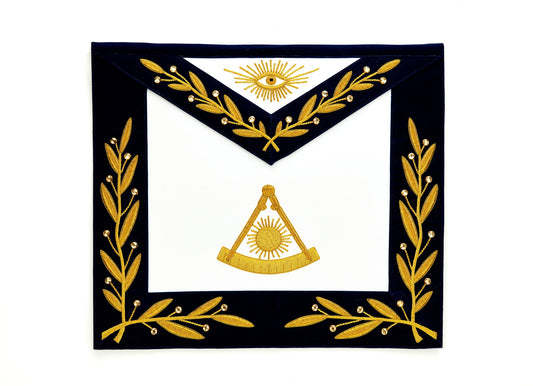 Past Master Gold Embroidered Apron