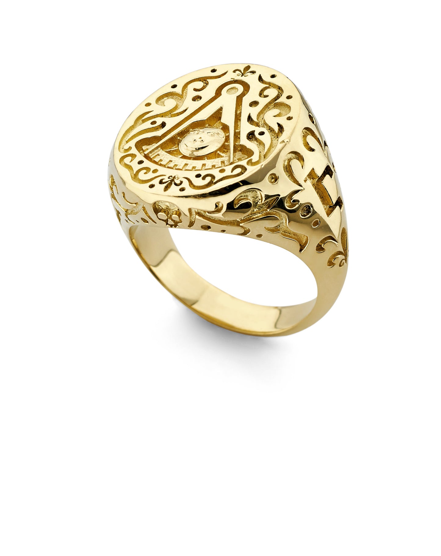 Past Master Ring, Custom Designed